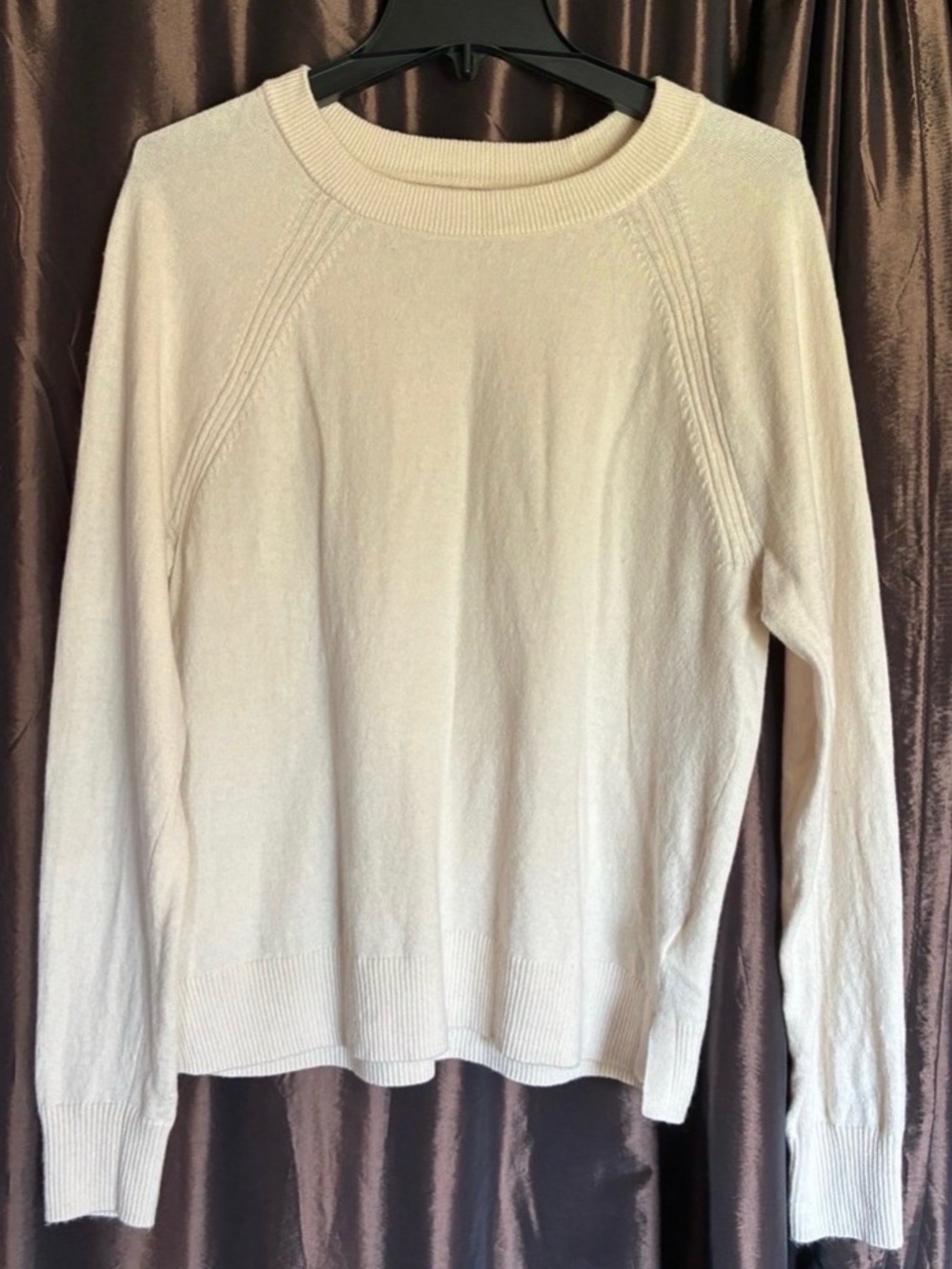 J. Crew Cream Medium sweater, NWOT